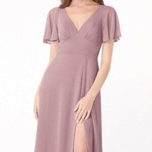 Azazie Dusty Rose Bridesmaid Dress